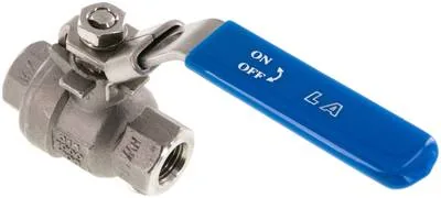 KH 14 K ES, Kulový kohout z nerezové oceli, lehký, G 1/4", 0 až 63 bar