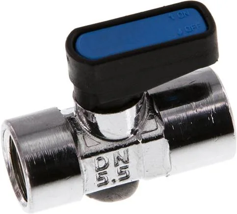 KH 14 MK ENTLEER, Mosazný kulový kohout miniaturní s odvzdušňovacím otvorem G 1/4", PN 20