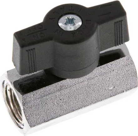 KH 14 MKHE, Mosazný kulový kohout miniaturní G 1/4" vnitřní závit, PN 15