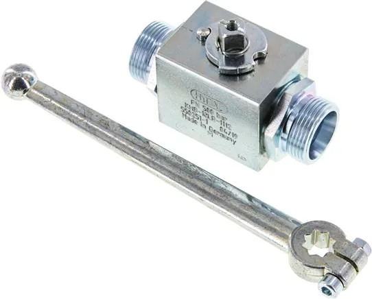 KH 18 L HD, Vysokotlaký kulový kohout, ocel, 18 L (M26x1,5), 0 až 315 bar