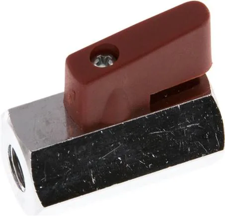 KH 18 MK, Mosazný kulový ventil G 1/8" vnitřní závit, PN 16