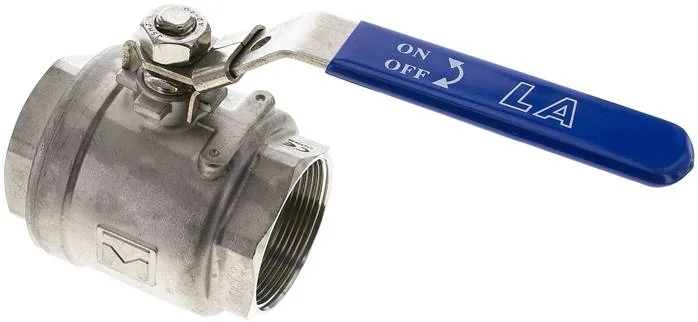 KH 20 K ES E-40, Kulový kohout z nerezové oceli, Eco-Line velmi lehký, G 2", PN40