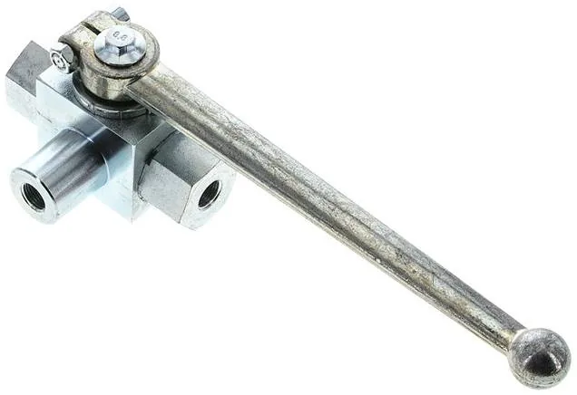 KH 3/18 T HD, Vysokotlaký 3cestný kulový kohout, Otvor T, G 1/8", 0 až 500 bar
