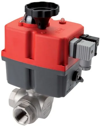 KH 3/212 T1 ELI, Elektrický 3cestný ventil (T1), G 2-1/2", 24 až 240 V (AC/DC)