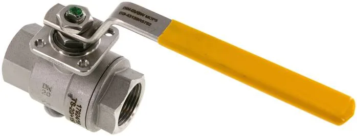 KH 34 DVGW ES, Kulový kohout z nerezové oceli, DVGW, Rp 3/4", -0,9 až 100 bar