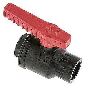 KH 34 PP, Kulový kohout (polypropylen) G 3/4", PN 10