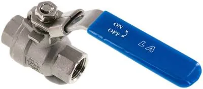 KH 38 K ES, Kulový kohout z nerezové oceli, lehký, G 3/8", 0 až 63 bar