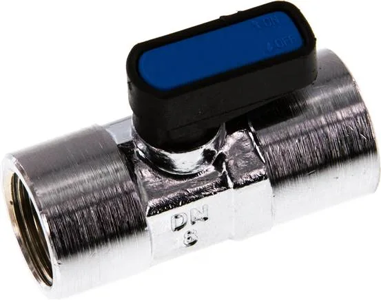 KH 38 MKC, Mosazný kulový kohout miniaturní Rp 3/8"-Rp 3/8" (IG), PN 20