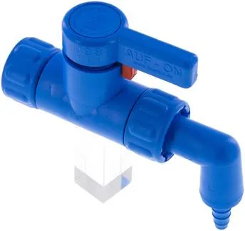 KHAF 34 PP, Plastový vypouštěcí kohout G 3/4", PN 2