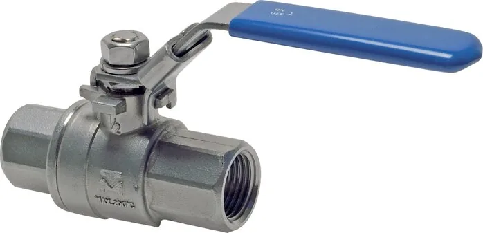 KH 20 ES E, Kulový kohout z nerezové oceli, Eco-Line, G 2", 0 až 63 bar