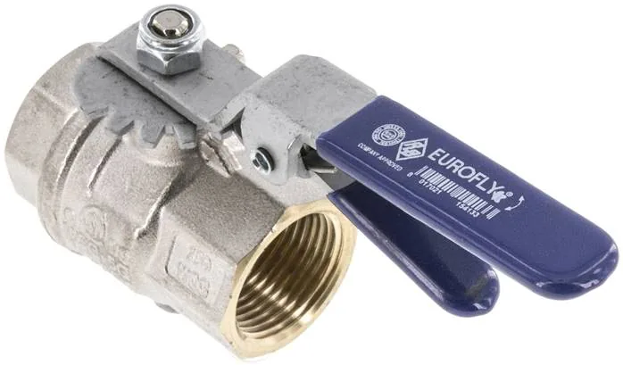 KLM 34 MSV, Uzavírací klapka s vnitřním závitem Rp 3/4", 0 až 16 bar