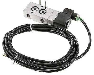 KN 05311HN 230X, NAMUR magnetický ventil, 3/2cestný (NC) Vrácení pružiny, G 1/4", 230 V AC
