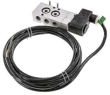 KN 05511HN 24X, NAMUR magnetický ventil, 5/2cestný Vrácení pružiny, G 1/4", 24 V DC