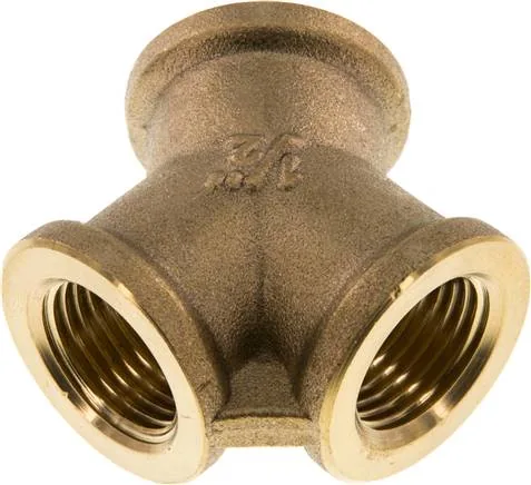 LW 212 MS, Vzduchové rozbočky dvojité s vnitřním závitem, do 25 bar