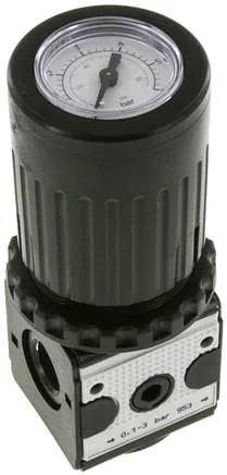 MANOREG R 38-3, Regulátor s manometrem – Multifix, až 2100 l/min**