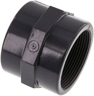 MU 20 PVC, Mufny – PVC-U (jen pro plastové závity), PN 16