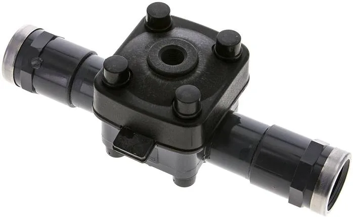 MV 34 PVCEPDM, Membránový ventil PVC (NO) PVC / EPDM, Rp 3/4" vnitřní závit