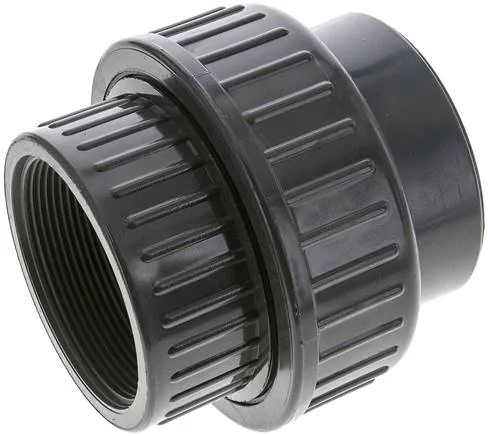 PVCGVIG 212 EPDM, Šroubení s vnitřním závitem - PVC-U (pouze pro plastové závity), PN 16