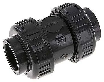 PVCRUCK 32 EPDM, Zpětný ventil s mufnou ke vlepení, PVC-U / EPDM, 32 mm