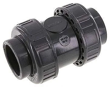 PVCRUCK 40 EPDM, Zpětný ventil s mufnou ke vlepení, PVC-U / EPDM, 40 mm