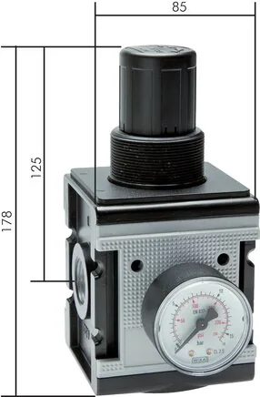 R 104-3, Tlakové regulátory – konstrukční řada Multifix 4, 12000l/min**
