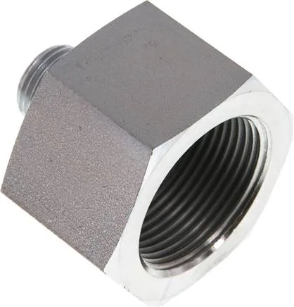 RI 1/2 X 11/4 ED, Hydraulický závitové redukce s válcovým vnitřním a vnějším závitem, do 630 bar