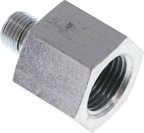 RI 1/4 X 1/2 ED, Hydraulický závitové redukce s válcovým vnitřním a vnějším závitem, do 630 bar