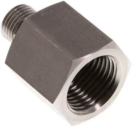 RI 1/4 X 1/2 ED ES, Hydraulický závitové redukce s válcovým vnitřním a vnějším závitem, do 630 bar