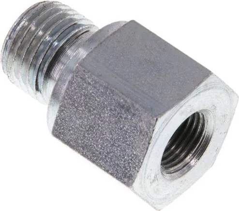RI 1/4 X 1/8 ED, Hydraulický závitové redukce s válcovým vnitřním a vnějším závitem, do 630 bar