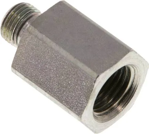 RI 1/8 X 1/4 ED, Hydraulický závitové redukce s válcovým vnitřním a vnějším závitem, do 630 bar