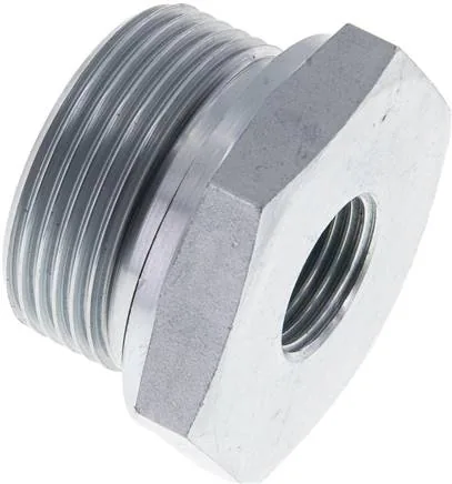 RI 11/4 X 1/2 ED, Hydraulický závitové redukce s válcovým vnitřním a vnějším závitem, do 630 bar