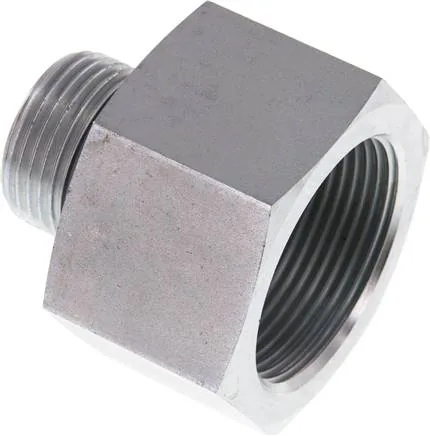 RI 1 X 11/2 ED, Hydraulický závitové redukce s válcovým vnitřním a vnějším závitem, do 630 bar