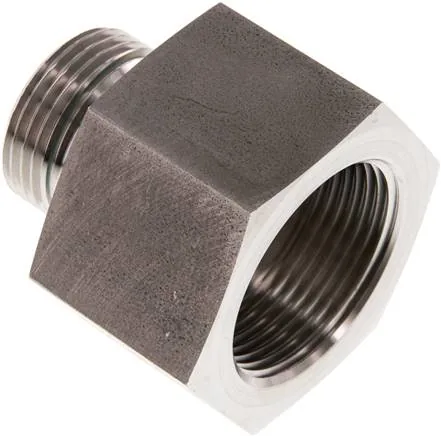 RI 1 X 11/4 ED ES, Hydraulický závitové redukce s válcovým vnitřním a vnějším závitem, do 630 bar