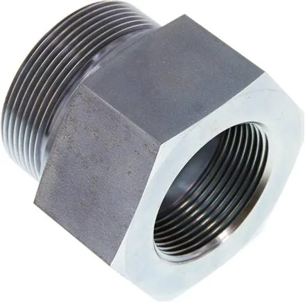 RI 2 X 11/2, Hydraulický závitové redukce s válcovým vnitřním a vnějším závitem, do 630 bar