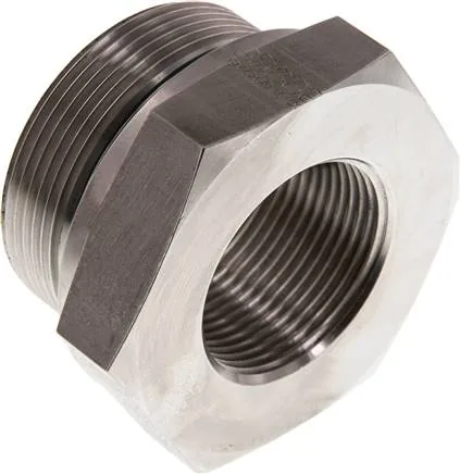 RI 2 X 11/4 ED ES, Hydraulický závitové redukce s válcovým vnitřním a vnějším závitem, do 630 bar