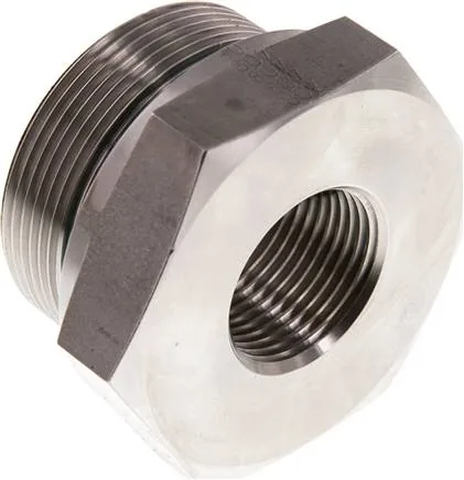 RI 2 X 1 ED ES, Hydraulický závitové redukce s válcovým vnitřním a vnějším závitem, do 630 bar