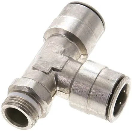RIB 03 14 17 C, Nástrčné spojky k zašroubování LE s kónickým závitem (polohovatelné)