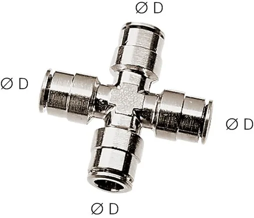 RIB 44 10 00 C, Křížové nástrčné spojky