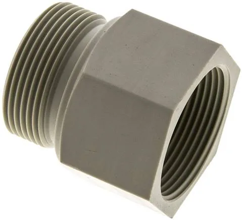 RN 112112 PP, Závitové nástavce - polypropylen a PVDF, PN 10