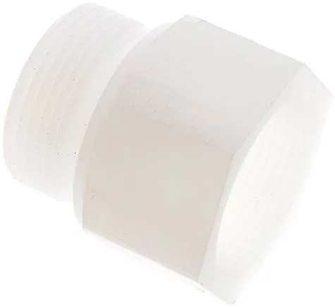 RN 114114 PVDF, Závitové nástavce - polypropylen a PVDF, PN 10