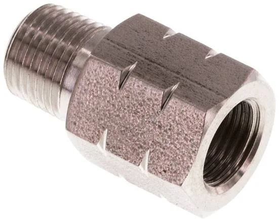 RN 18NPT18G ES, Redukční spojky se závitem NPT (vnější) / závit G, do 700 bar