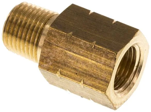 RN 18NPT18G MS, Redukční spojky se závitem NPT (vnější) / závit G, do 700 bar