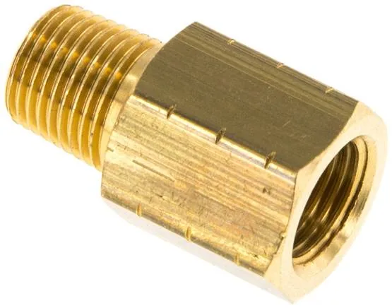 RN 18R18NPT MS, Redukční spojky se závitem R (vnější) / závit NPT, do 40 bar