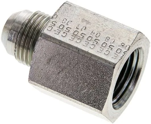 RN 3/4-12 NPT, Redukční spojky se závitem JIC (vnější)/závitem NPT, do 310 bar