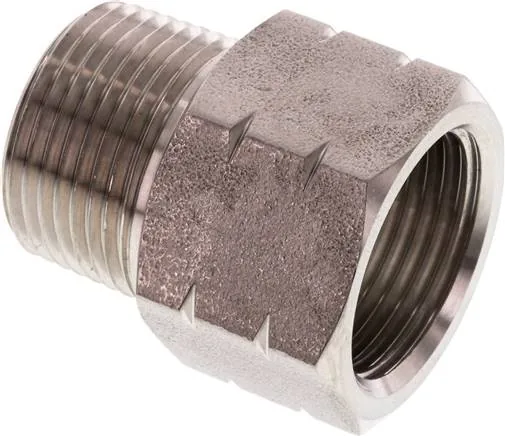 RN 34NPT34G ES, Redukční spojky se závitem NPT (vnější) / závit G, do 700 bar