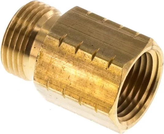 RN 38G38NPT MS, Redukční spojky se závitem G (vnější) / závit NPT, do 40 bar