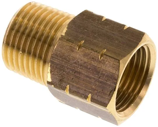 RN 38NPT38G MS, Redukční spojky se závitem NPT (vnější) / závit G, do 700 bar
