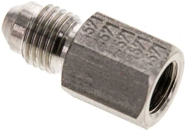 RN 7/16-18 ES, Redukční spojky se závitem JIC (vnější)/závitem G, do 310 bar