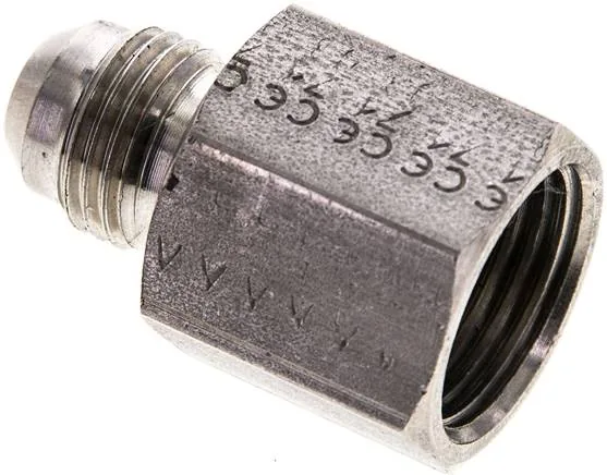RN 9/16-3/4 ES, Přímá šroubení se závitem JIC (vnější/vnitřní), do 310 bar