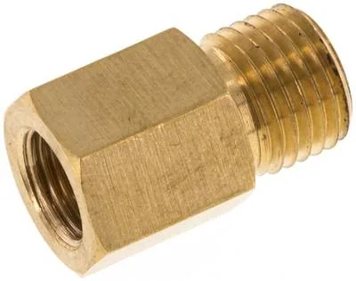 RN M12X1,25-18 MS, Adaptér pro montáž trysek do ofukovacích pistolí, PN 16
